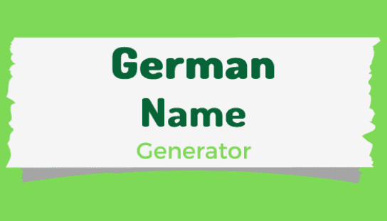 german-name-generator