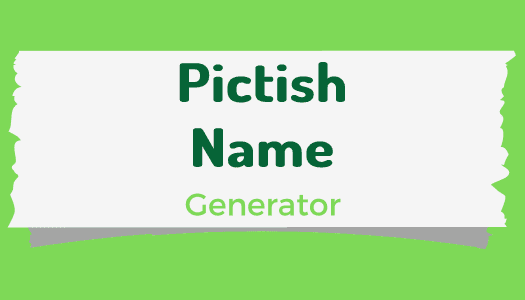 Pictish Names | Pictish Male And Female Name Generator