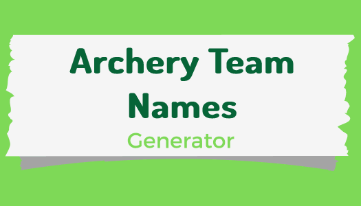 archery-team-name-generator