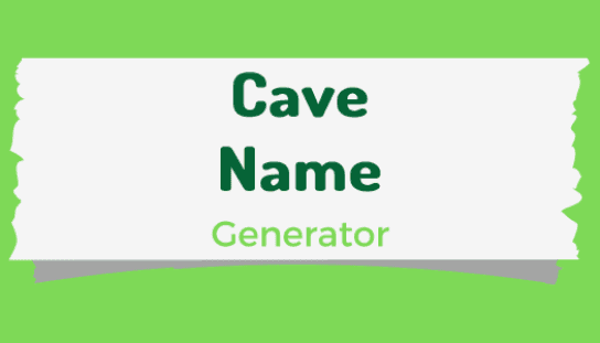 Cave Name Generator   Cave 