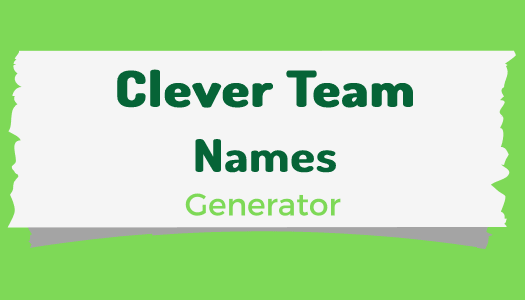 clever-team-name-generator