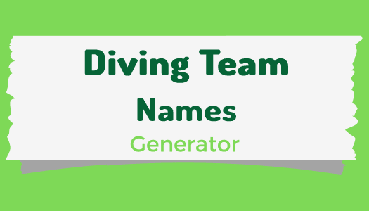 diving-team-name-generator