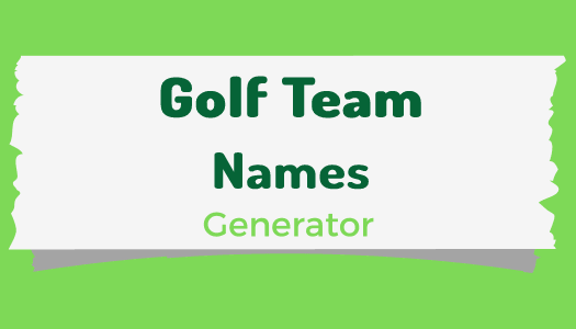 golf-team-name-generator