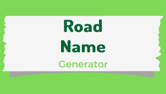 road-name-generator