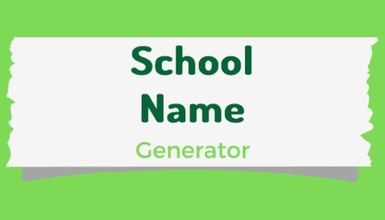 best-school-name-ideas-generator